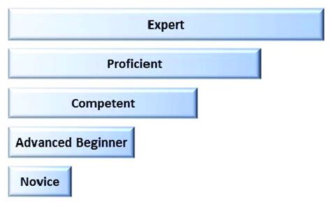 list of expertise levels